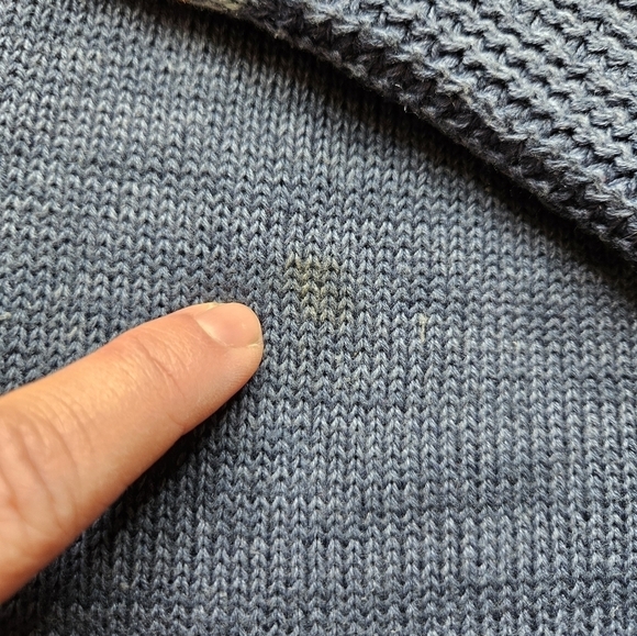 Tiara International Cardigan Women's XL Button Front Blue - Picture 6 of 7